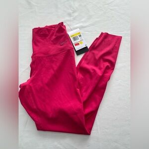 Nike Zenvy High Rise 7/8 Leggings Pink NWT Size Small